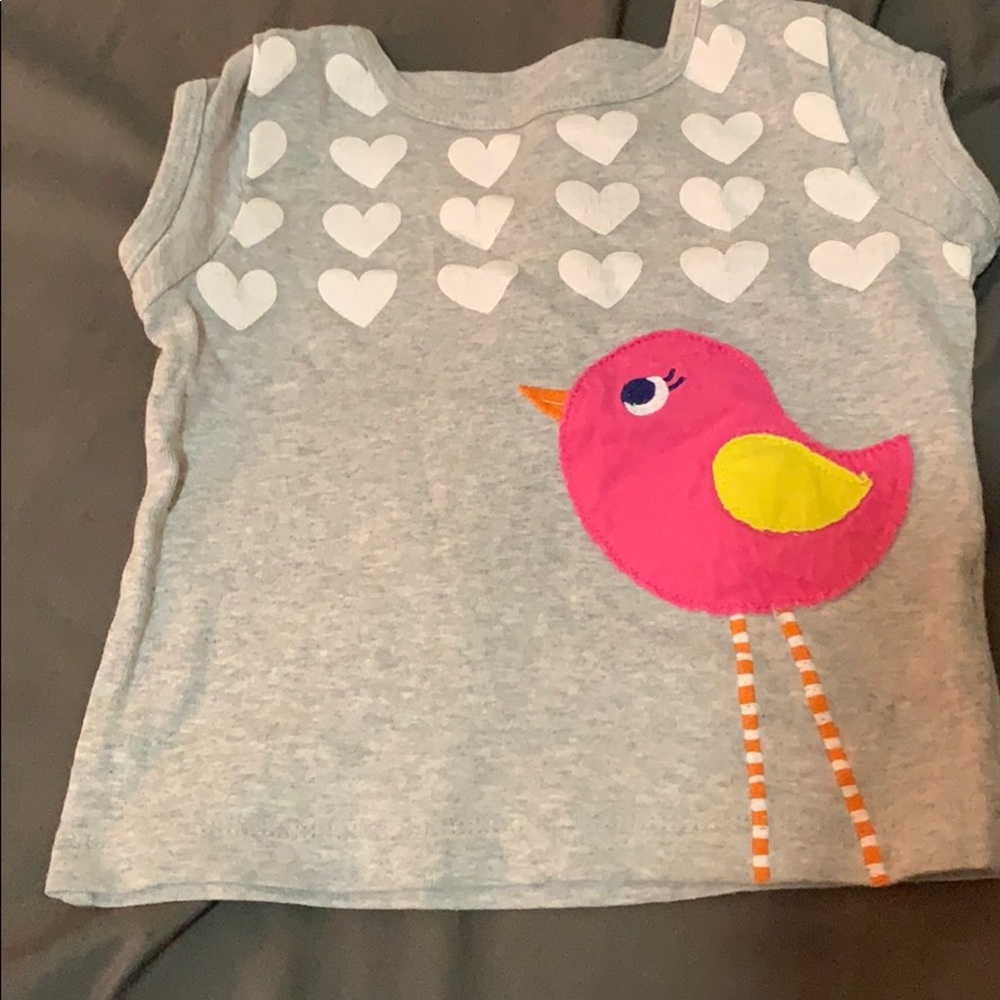 Tweet Heart bird t-shirt